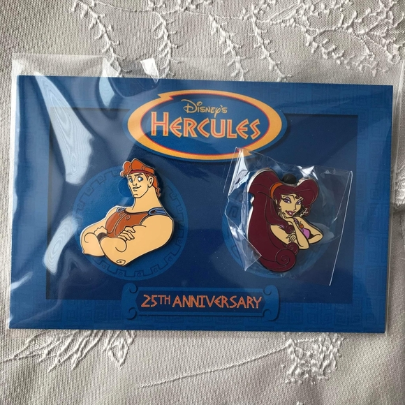 Disney Other - Complete Hercules 25th Anniversary Pin Set D23 Expo 2022 Disney Movie Insiders